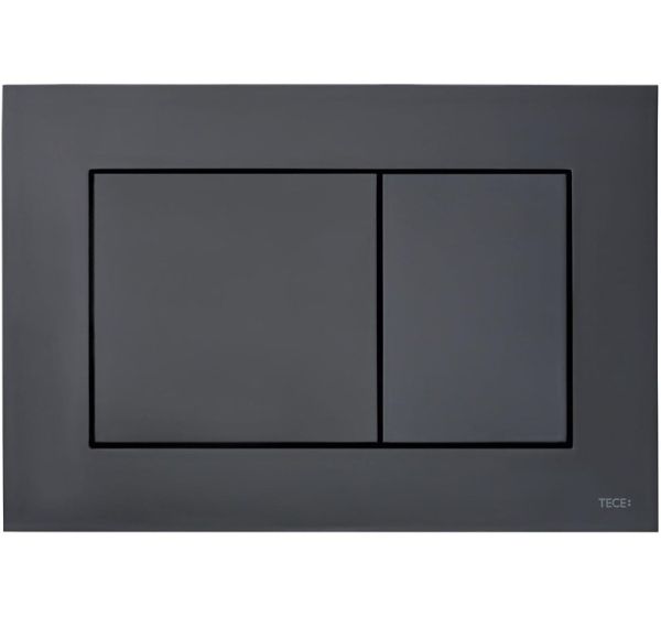 TECENOW TOILET PUSH PLATE MATTE BLACK