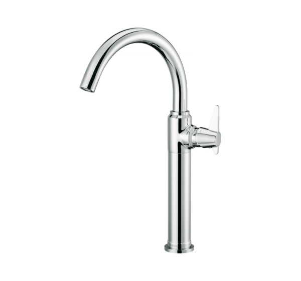 High basin mixer