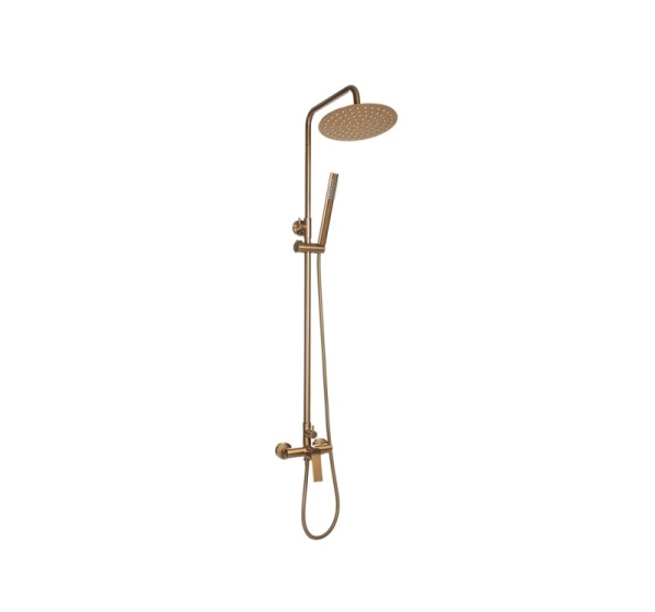 SHOWER COLUMN NERI PLUS+MIXER COPPER