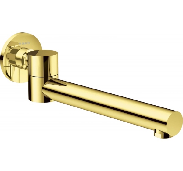 Foldable bathtub spout - round
