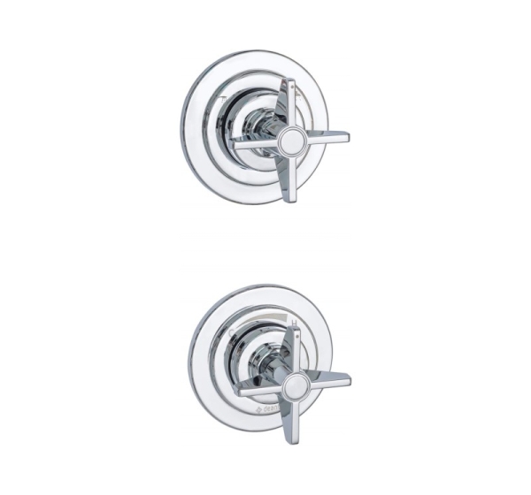 Concealed shower mixer with shower switch