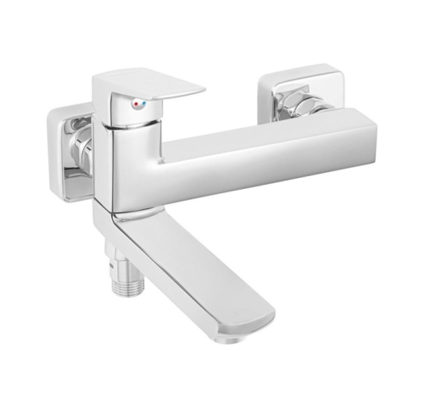 MIXER BATH WALL LIPPI BLP1REA. CHROME