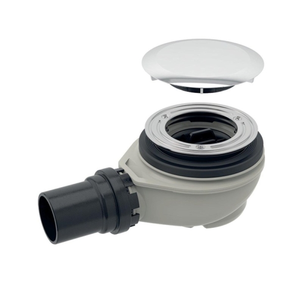 SIPHON FOR SHOWER TRAY D90 CHROME