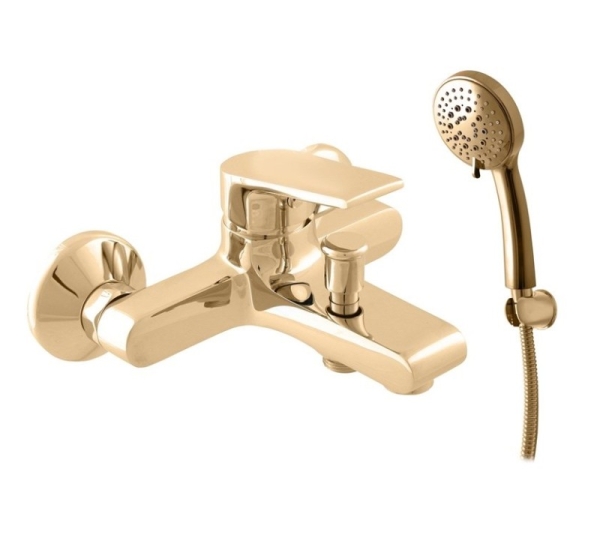 BATH MIXER W/ SHOW HOLD GOLD DCO154.5/1Z