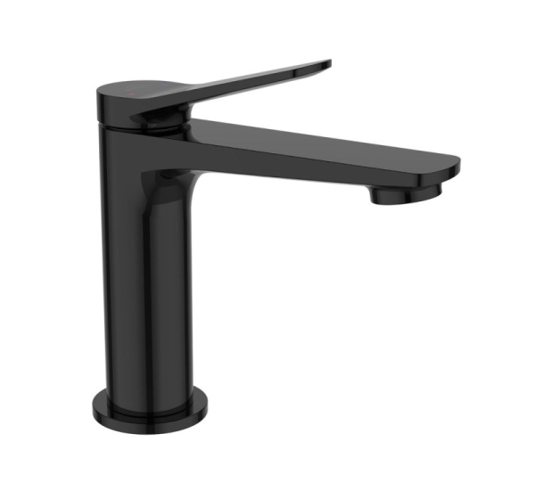 WASHBASIN MIXER NESTOS BLACK GLOSS