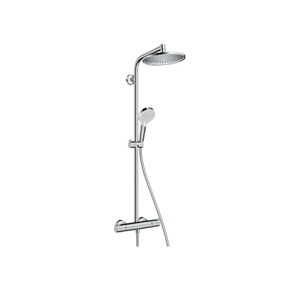 Hansgrohe Crometta S shower system 2 head(s) Wall Chrome