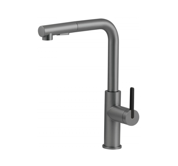 Kitchen faucet with pull-out spout