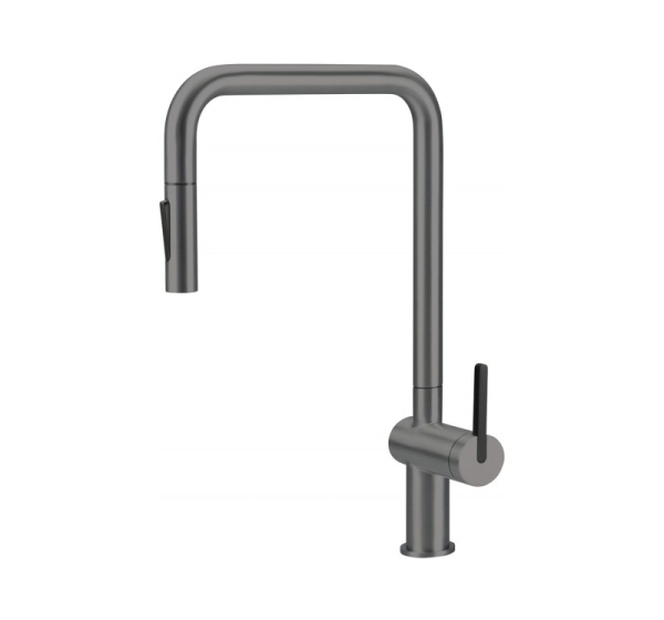 Kitchen faucet with pull-out spout