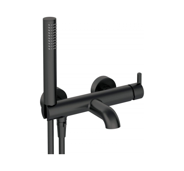 Bathtub mixer with shower set