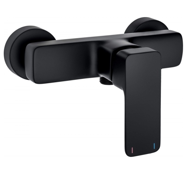 Wall-mounted shower faucet
