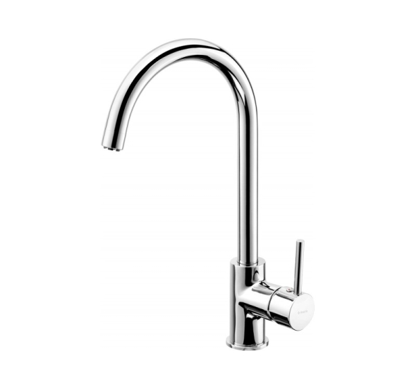 Three-way low-pressure kitchen faucet - for water heater