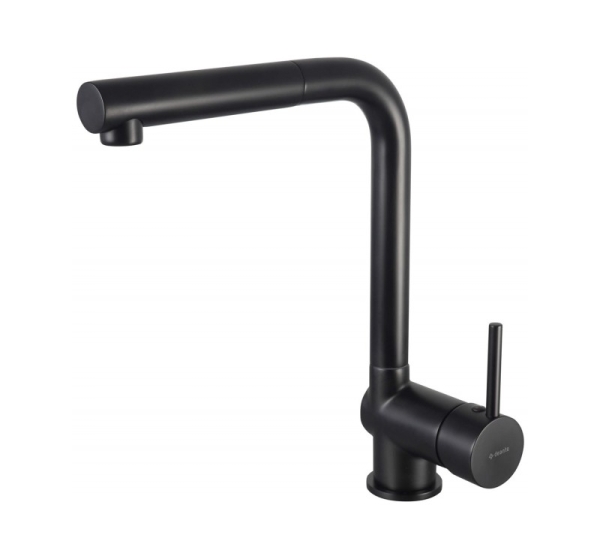 Kitchen faucet with pull-out spout
