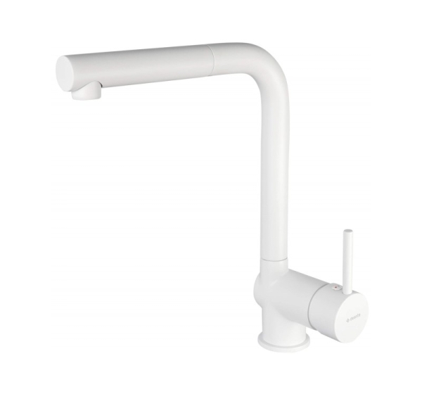 Kitchen faucet with pull-out spout