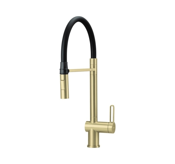 Kitchen faucet with flexible spout - 2 streams