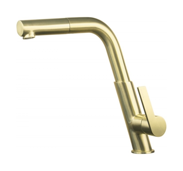 Kitchen faucet with pull-out spout