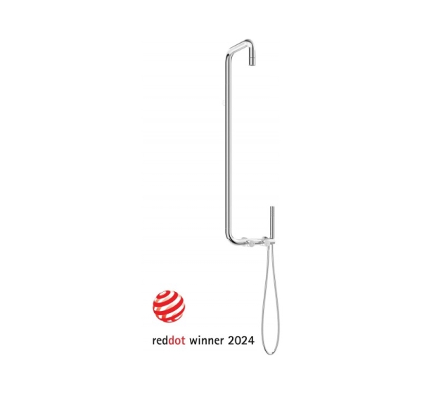 Rain shower with shower faucet