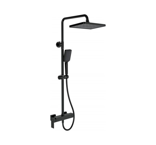 Rain shower with shower faucet