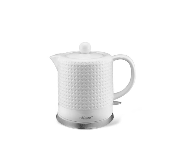 Feel-Maestro MR067 electric kettle 1.2 L 1200 W White
