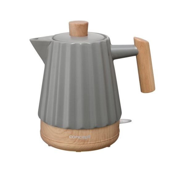 Concept RK0092 Ceramic electric kettle 1.5 l Dark grey