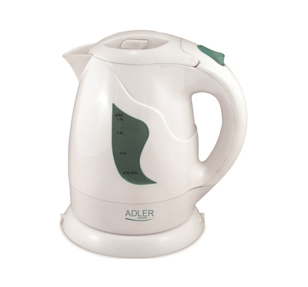 Adler AD 08 w electric kettle 1 L 850 W White