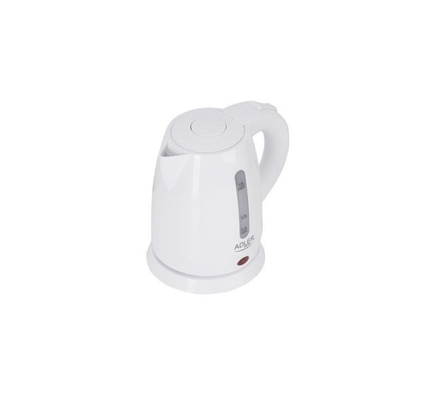 Adler AD 1272 electric kettle 1 L 1600 W Hazelnut, White