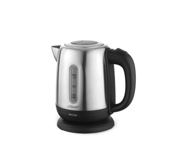 MAESTRO MR-027 electric kettle 1.2 L 1630 W Steel, Black