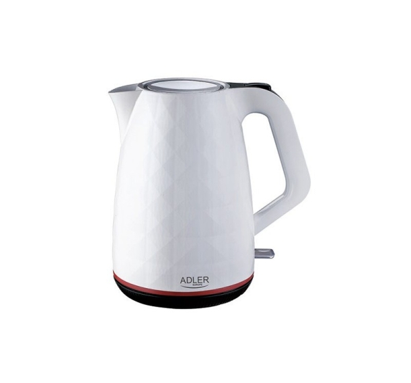 Adler AD 1277 W electric kettle 1.7 L 2200 W White