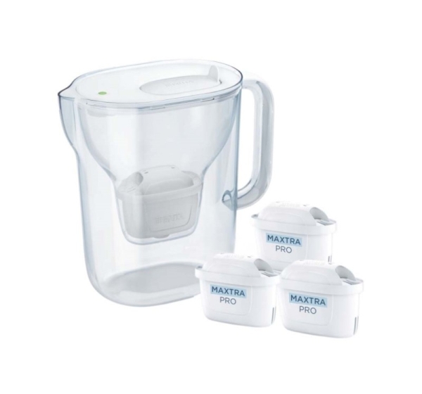 Brita Style Essential + 3 MAXTRA PRO PURE PERFORMANCE (White)