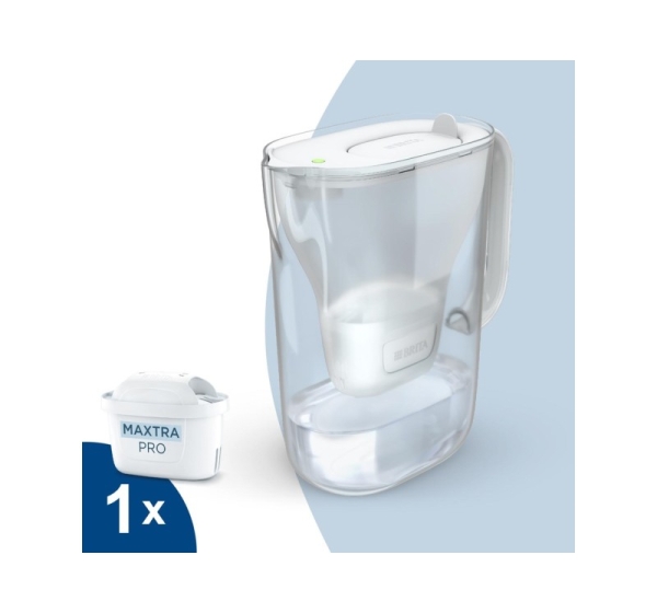 Brita Style Essential+1 Maxtra Pro PP filter jug (white)