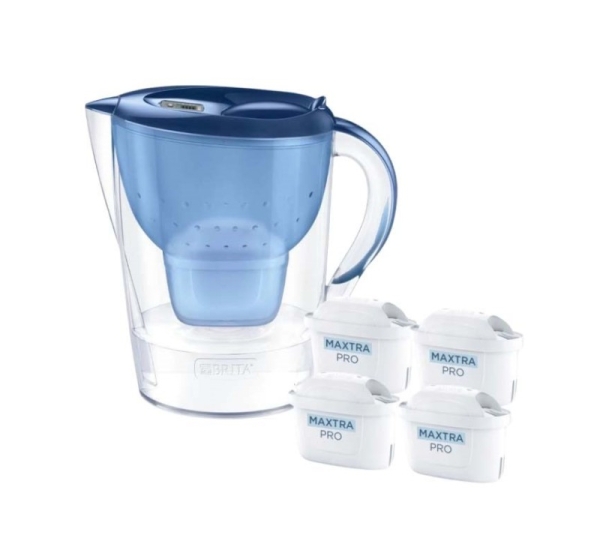 Brita Marella + 4 Maxtra Pro PP filter jug