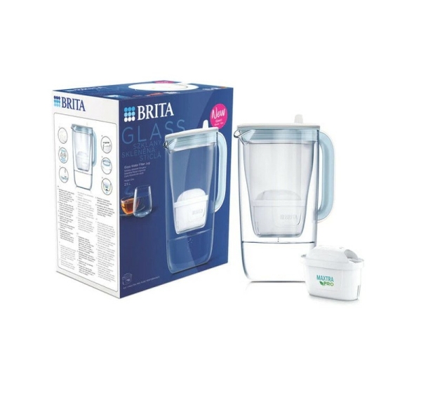 Brita 1050452 water filter Countertop water filter 2.5 L Blue, White