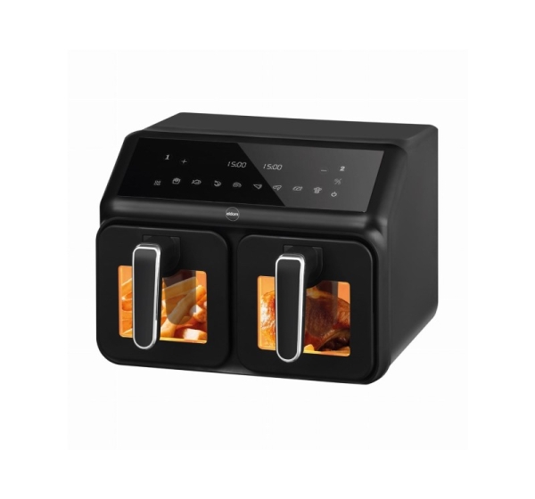 Double fat-free fryer, 2200 W, capacity 8 l, LED display
