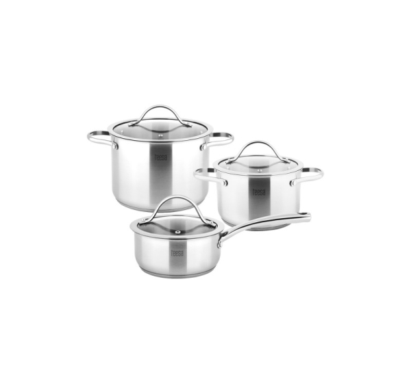 Cookware set of 6 pieces TEESA COOK EXPERT MASTER