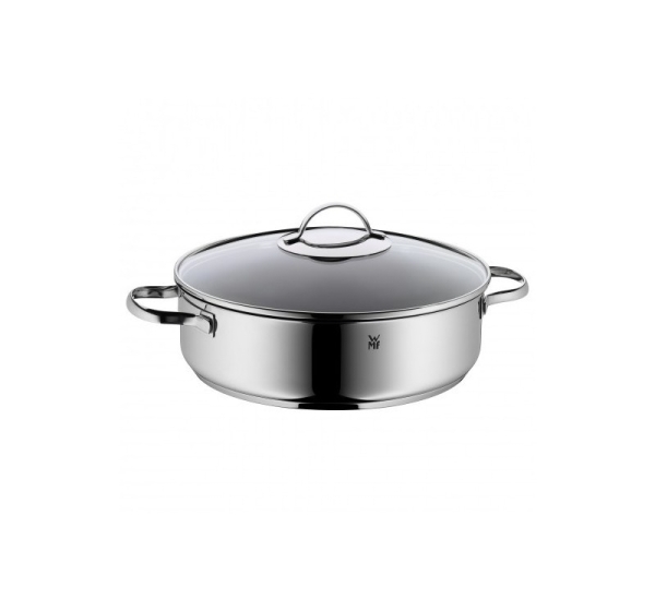WMF frying pan coated 28 cm glass lid