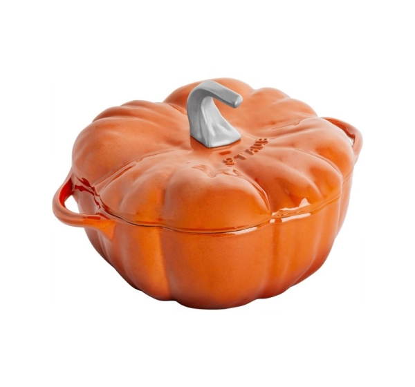 Staub Pumpkin Cast Iron Pot - Cinnamon, 3.45 ltr