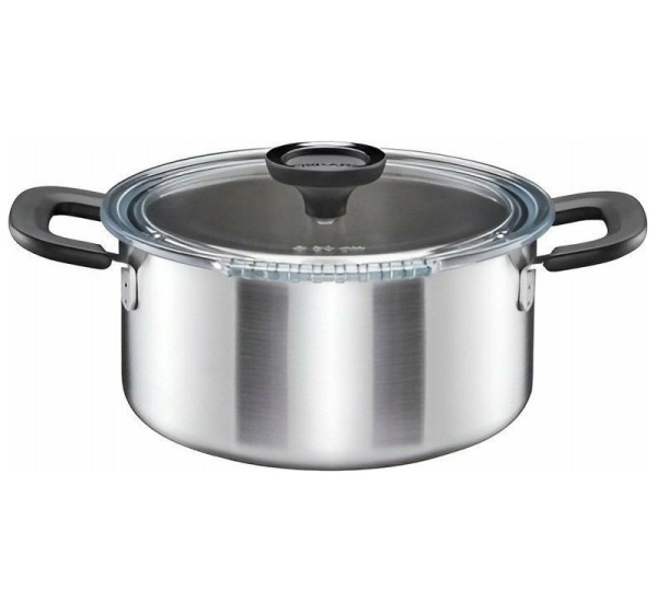 5L pot stainless steel with lid Functional Form