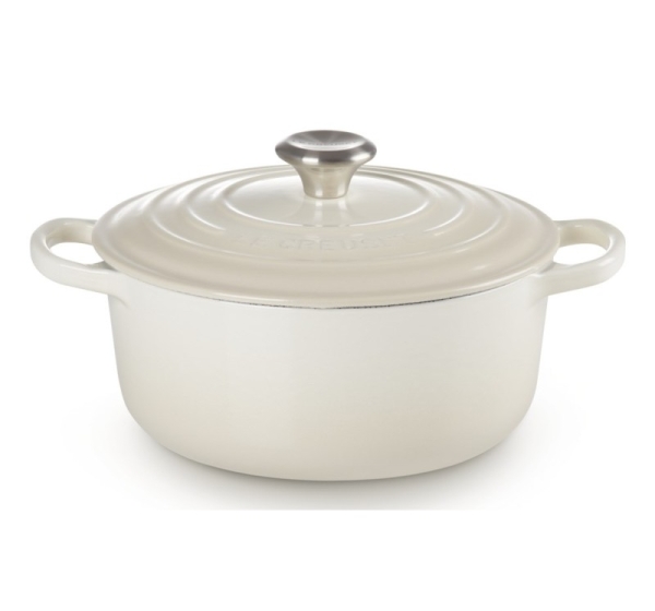 Le Creuset Signature Roaster round white 20cm