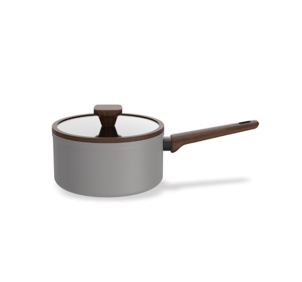 18cm saucepan with lid, 1.9L MR-1211-18S MAESTRO grey