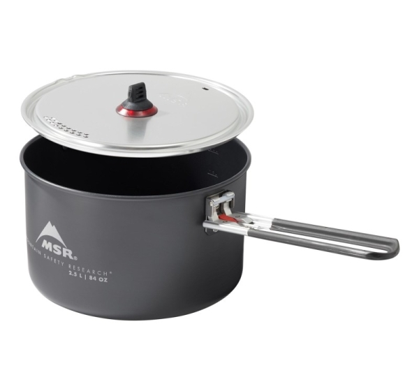 MSR 13231 camping cookware Pot 2.5 L Aluminium, Grey