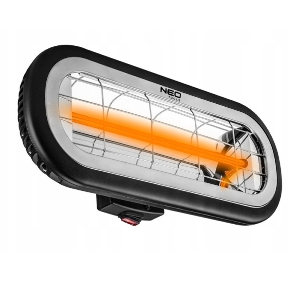 NEO TOOLS 90-032 electric space heater Infrared Indoor & outdoor 2000 W Black