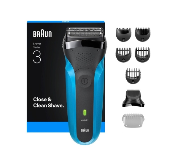 Braun - Series 3 Elec. Shaver, Wet & Dry, 310BT