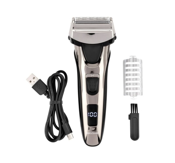 ProfiCare PC-HR 3140 Rasierer Schwarz, Chrom