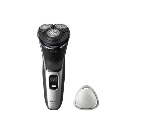 Philips Shaver 3000 Series, Wet & Dry, черный/серебристый - Бритва