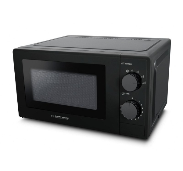 Esperanza ESTOFADO Black Solo microwave Countertop 20 L 700 W