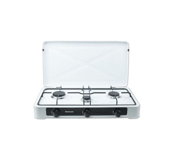 Countertop Hob Gas Ravanson K-03TB [white; 3 zone(s)]
