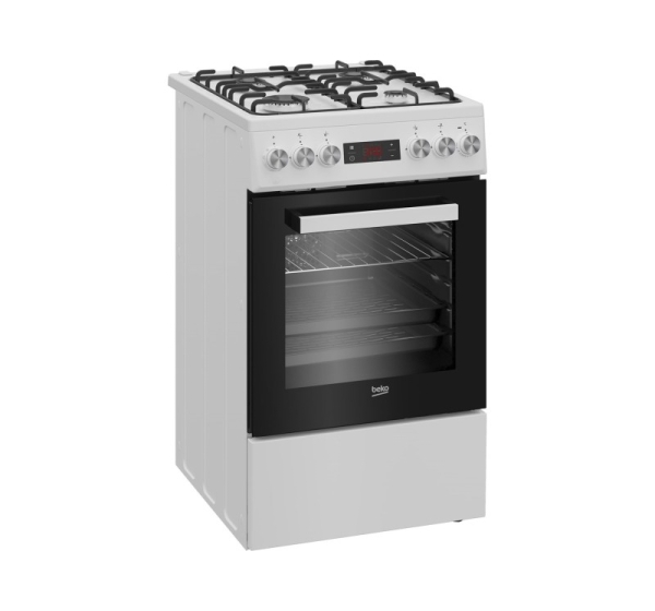 Beko FSE52323DWD cooker Freestanding cooker Electric Gas White