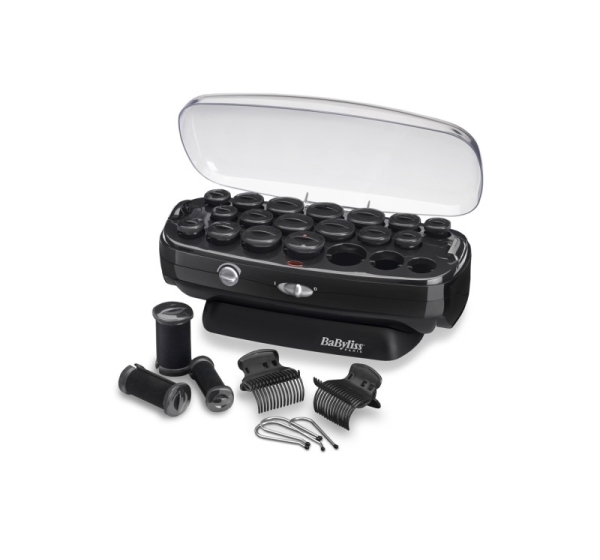 BaByliss Thermo Ceramic Rollers Hair styling kit Black, Stainless steel 50 W 78.7" (2 m)