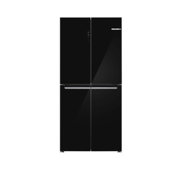 Bosch Serie 4 KMC85LBEA side-by-side refrigerator Freestanding 547 L E Black