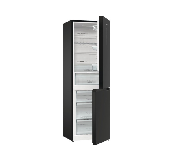 Gorenje NRK6192ABK4 fridge-freezer Freestanding 302 L E Black