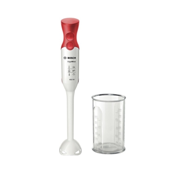Bosch MSM64010 blender Immersion blender 450 W Red, White